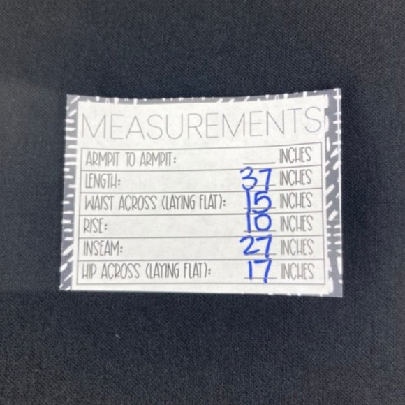 WHITE HOUSE BLACK MARKET | Black Stretchy Flat Front Slim Crop Pants | Size 8S - Picture 8 of 9